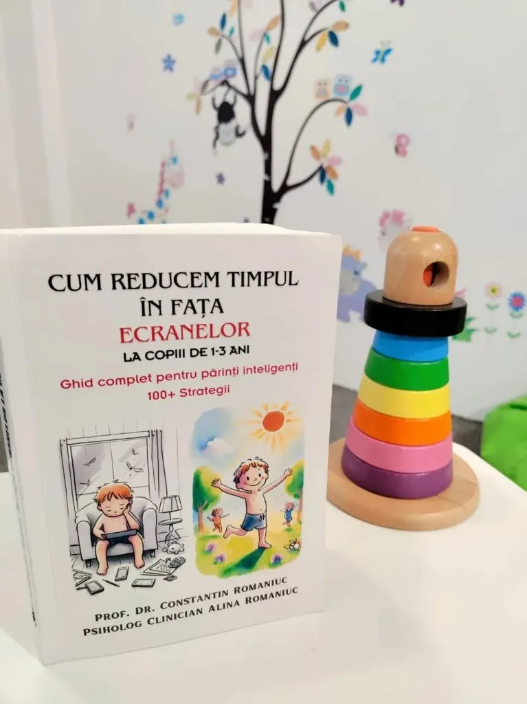 Cartea Cum reducem timpul in fata ecranelor la copiii de 1-3 ani
